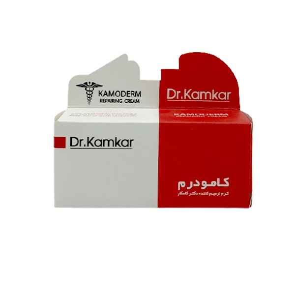 کرم ترمیم کننده دکتر کامکار مدل کامودرم حجم 50 میلی لیتر | سرویس ویژه دارومن : 7 روز تضمین بازگشت کالا