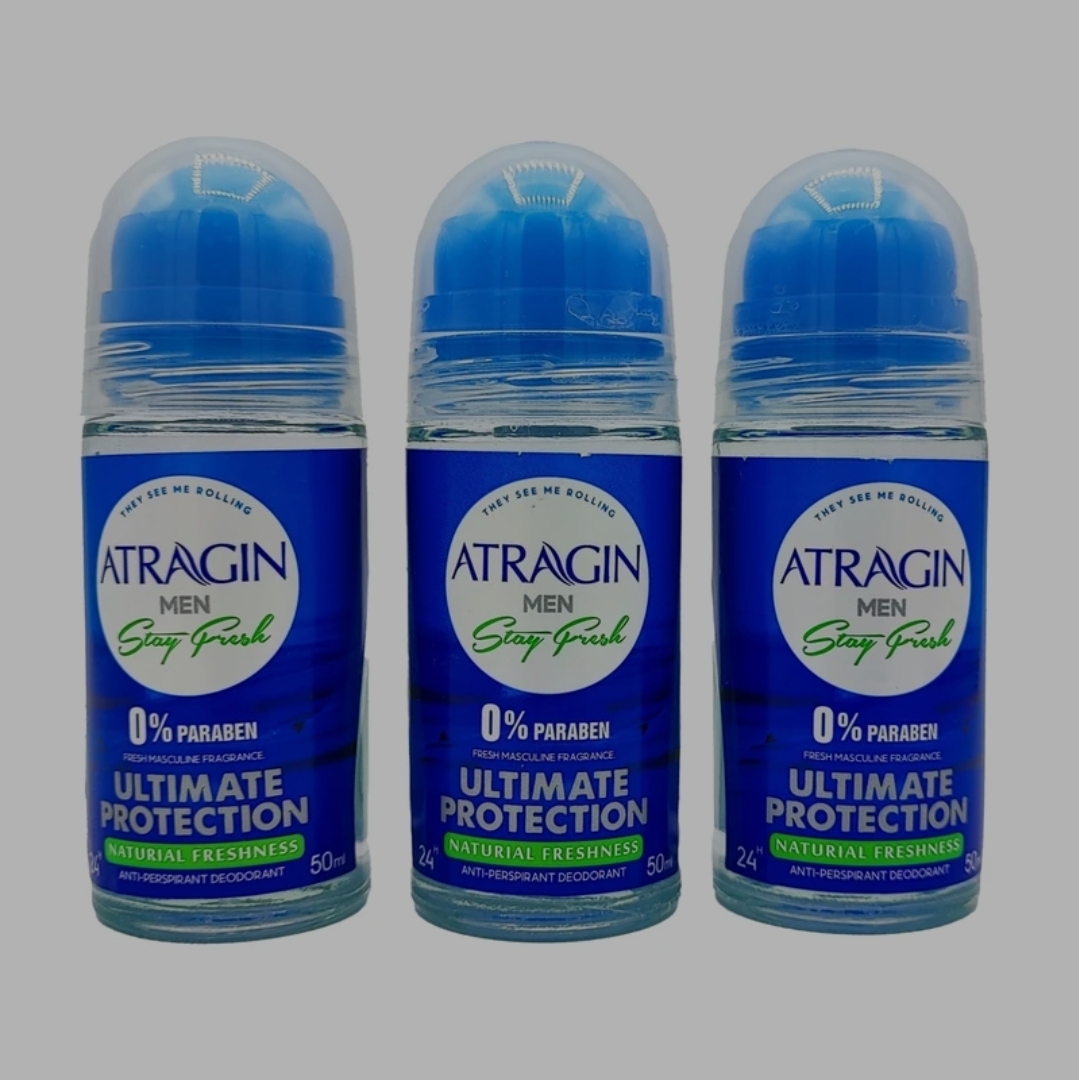 رول ضد تعریق مردانه عطرآگین مدل ULTIMATE PROTECTION حجم 50 میلی لیتر مجموعه 3 عددی | سرویس ویژه دارومن : 7 روز تضمین بازگشت کالا