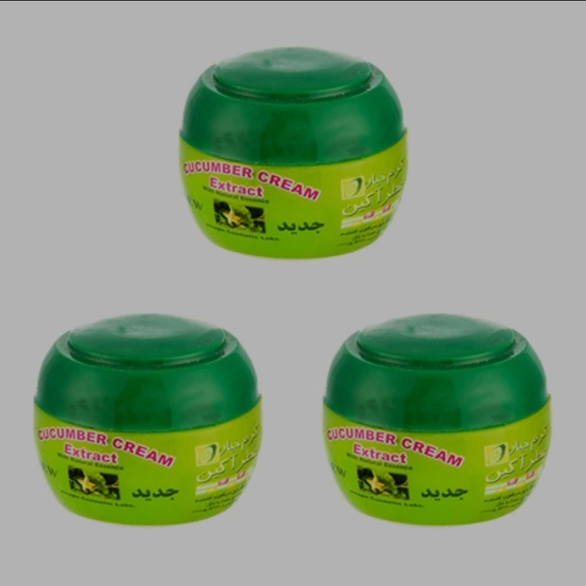 کرم نرم کننده عطرآگین مدل خیار حجم 150 میلی لیتر مجموعه 3 عددی | سرویس ویژه دارومن: 7 روز تضمین بازگشت کالا