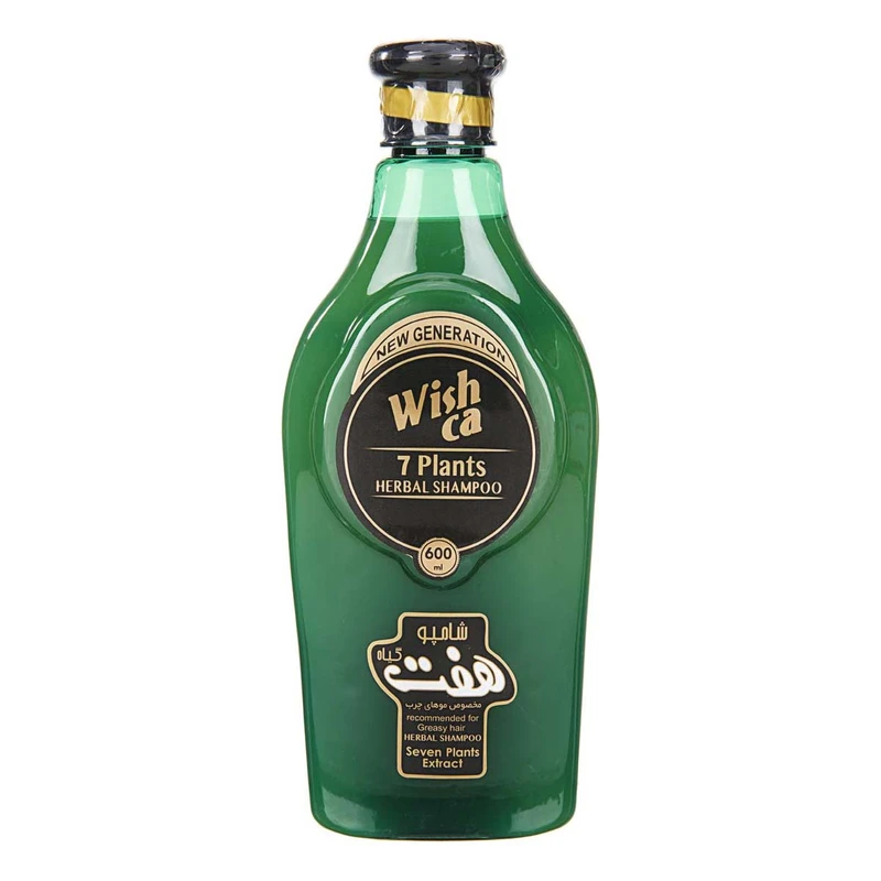 شامپو مو ویشکا مدل هفت گیاه حجم 600 میلی لیتر | سرویس ویژه دارومن : 7 روز تضمین بازگشت کالا