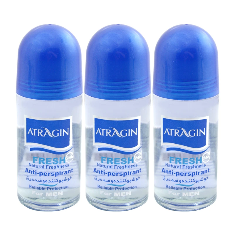 رول ضد تعریق مردانه عطرآگین مدل B1 حجم 50 میلی لیتر مجموعه 3 عددی | سرویس ویژه دیجی کالا: 7 روز تضمین بازگشت کالا