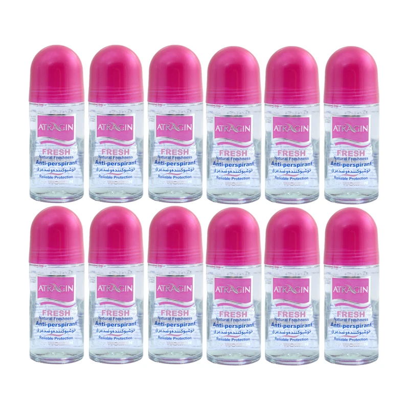 رول ضد تعریق زنانه عطرآگین مدل G3 حجم 50 میلی لیتر مجموعه 12 عددی | سرویس ویژه دارومن : 7 روز تضمین بازگشت کالا