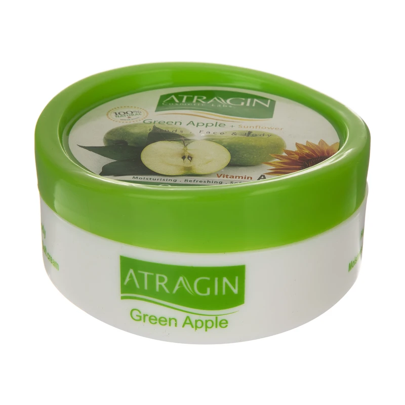 کرم مرطوب کننده و تغذیه کننده عطرآگین مدل Green Apple حجم 180 میلی لیتر | سرویس ویژه دارومن: 7 روز تضمین بازگشت کالا