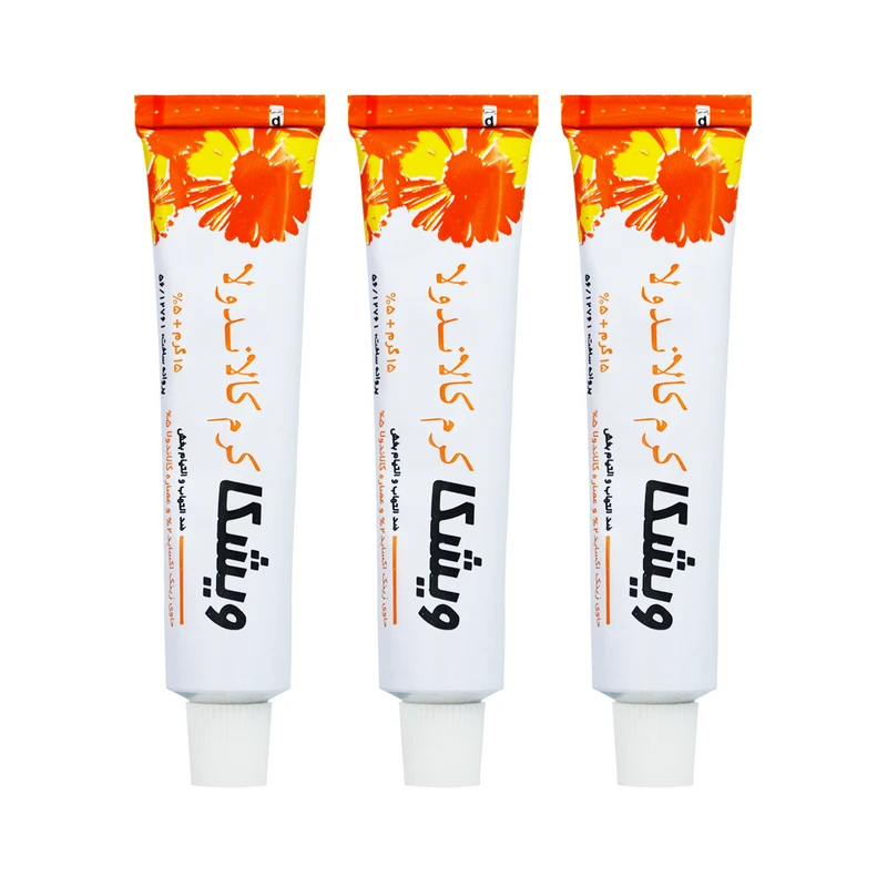 کرم التیام بخش ویشکا مدل KA وزن 15 گرم مجموعه 3 عددی | سرویس ویژه دارومن : 7 روز تضمین بازگشت کالا