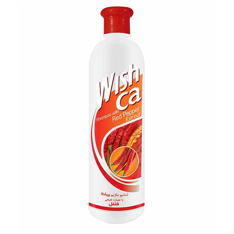 شامپو مو ویشکا مدل فلفلی حجم 600 میلی گرم | سرویس ویژه دارومن : 7 روز تضمین بازگشت کالا