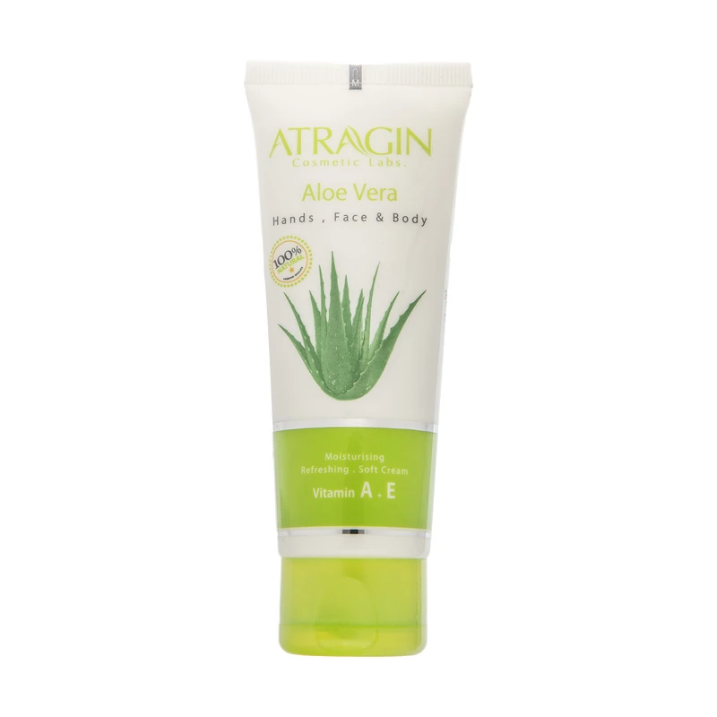کرم مرطوب کننده عطراگین مدل Aloe Vera حجم 75 میلی لیتر | سرویس ویژه دارومن: 7 روز تضمین بازگشت کالا