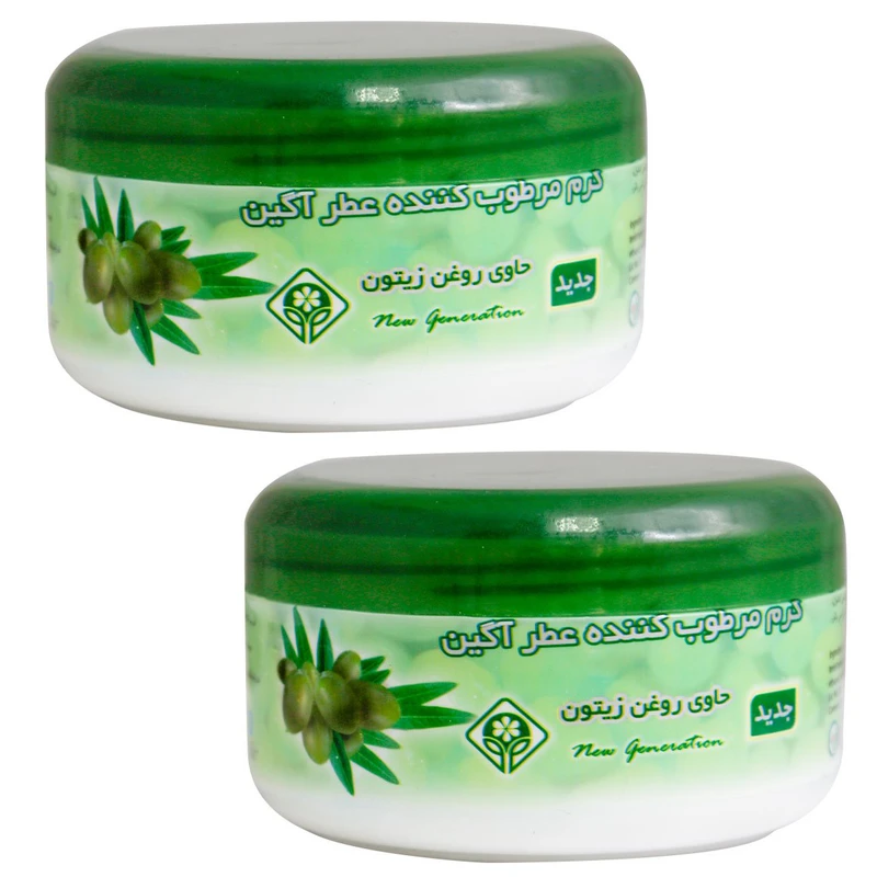 کرم مرطوب کننده عطرآگین مدل زیتون حجم 200 میلی لیتر مجموعه 2 عددی | سرویس ویژه دارومن : 7 روز تضمین بازگشت کالا