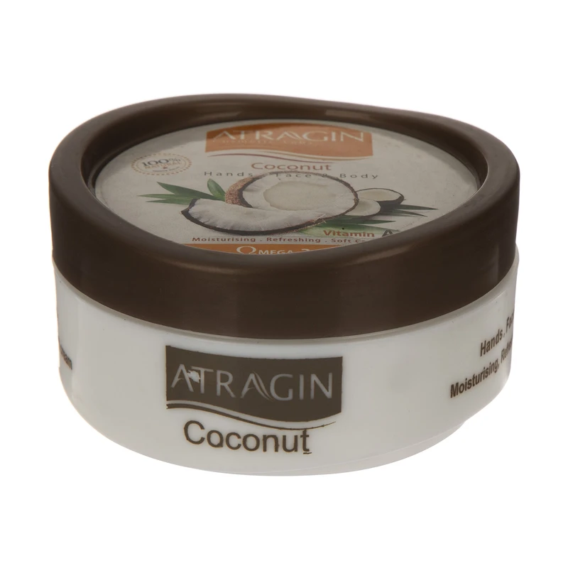 کرم مرطوب کننده و تغذیه کننده عطرآگین مدل Coconut حجم 180 میلی لیتر | سرویس ویژه دارومن: 7 روز تضمین بازگشت کالا