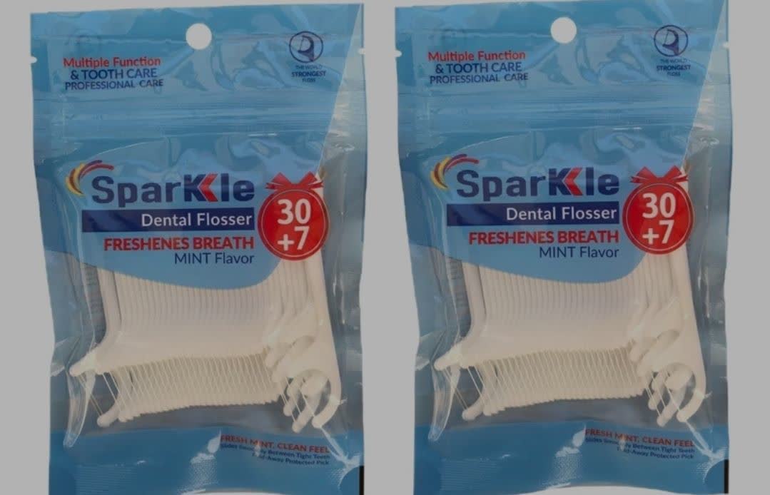 نخ دندان اسپارکل مدل کمانی مجموعه 2 عددی | گارانتی اصالت و سلامت فیزیکی کالا